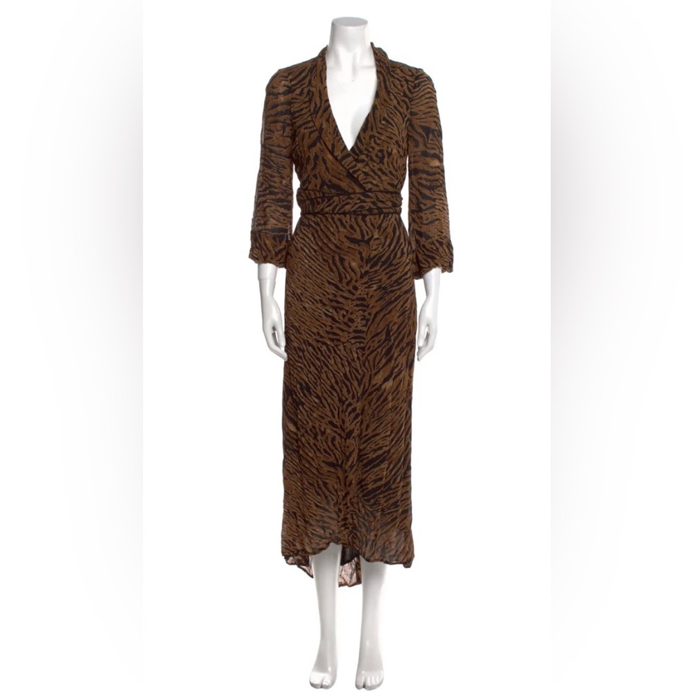 Ganni Animal Printed Dress- D2